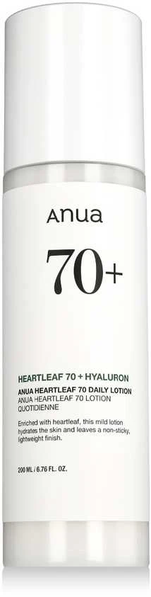 Anua Heartleaf 70% Daily Lotion Raminantis ir drėkinantis veido losjonas, 200 ml