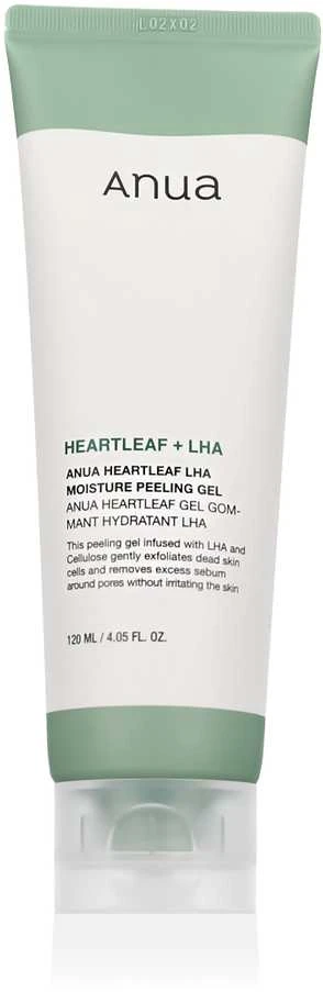 Anua Heartleaf LHA Moisture Peeling Gel Šveičiamasis veido gelis, 120 ml