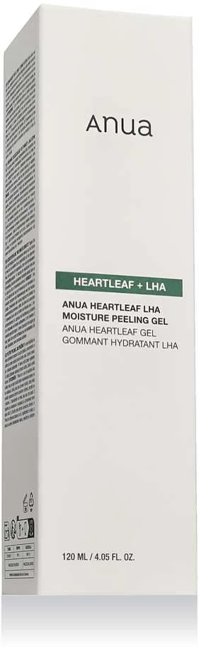 Anua Heartleaf LHA Moisture Peeling Gel Šveičiamasis veido gelis, 120 ml
