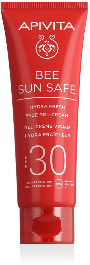 Apivita Bee Sun Safe Hydra Fresh veido gelinis kremas Spf30 50ml