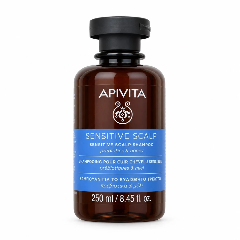 "Apivita" jautrios galvos odos šampūnas 250ml