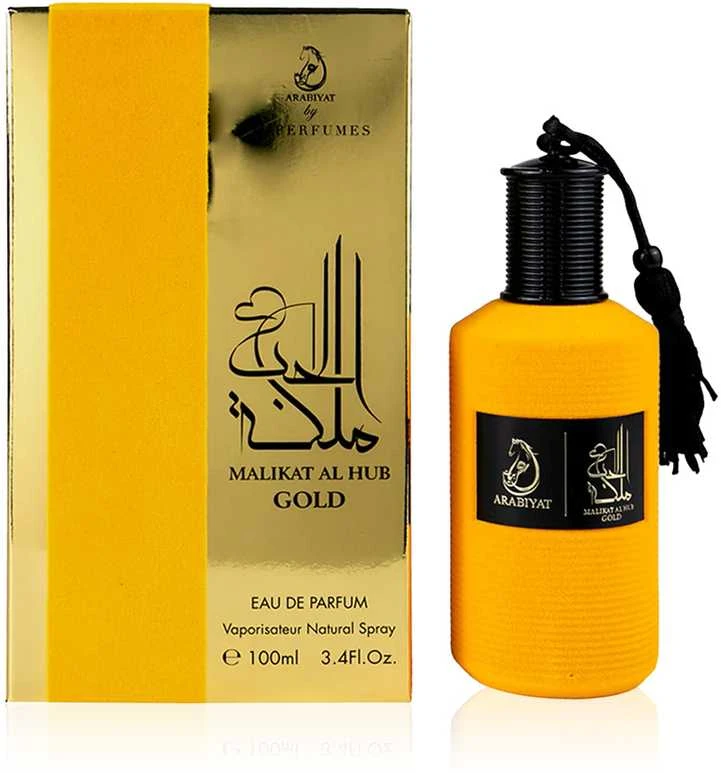 Arabiyat Prestige Malikat Al Hub Gold EDP parfumuotas vanduo unisex, 100 ml