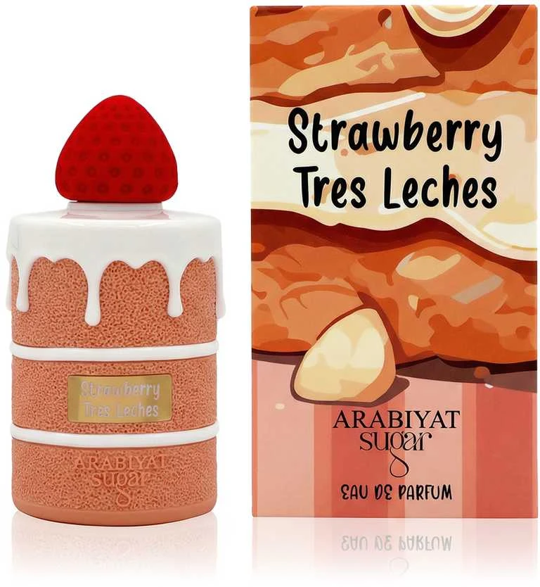 Arabiyat Sugar Arabiyat Prestige Strawberry Tres Leches EDP parfumuotas vanduo moterims, 100 ml