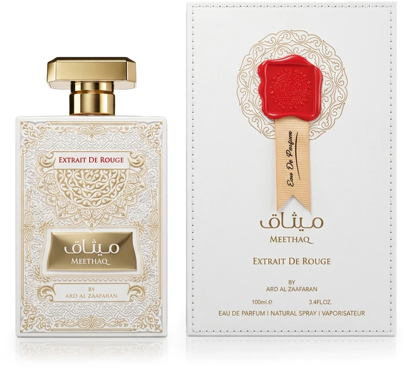 Ard Al Zaafaran Meethaq Extrait De Rouge EDP parfumuotas vanduo unisex, 100 ml