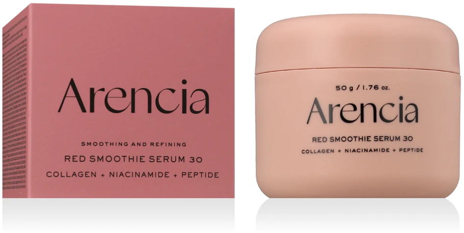 ARENCIA_Red Smoothie Serum lyginamasis veido serumas 30ml