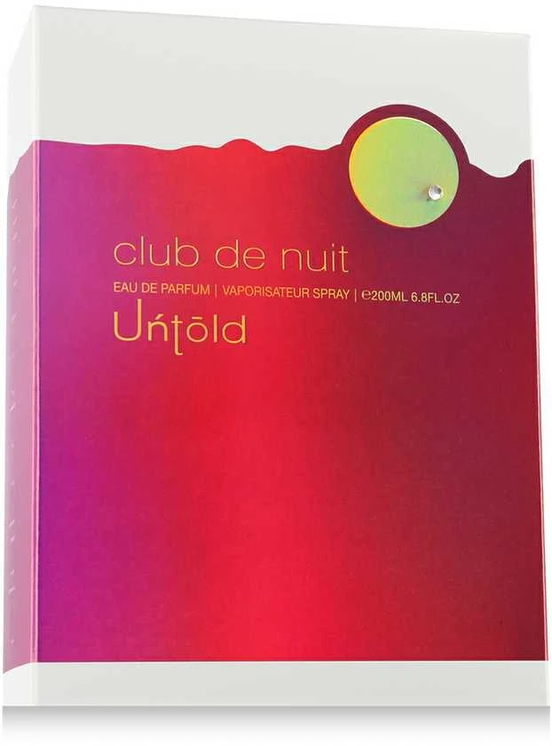 Unisex kvepalai Armaf Club de Nuit Untold EDP, 200 ml