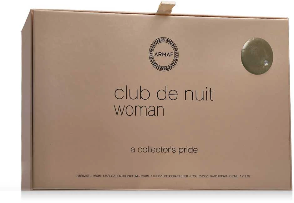 Armaf Club De Nuit Women - EDP 30 ml + tuhý dezodorantas 75 ml + krem ​​na ruce 50 ml + vlasový sprej 55 ml