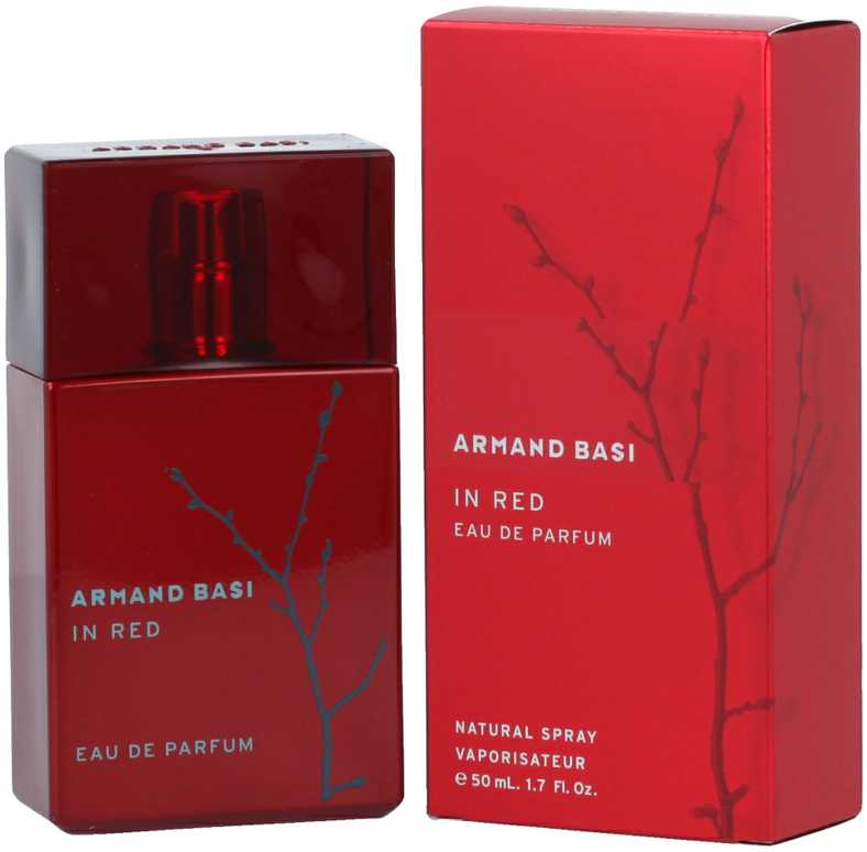 Armand Basi In Raudona EDP parfumuotas vanduo unisex, 50 ml