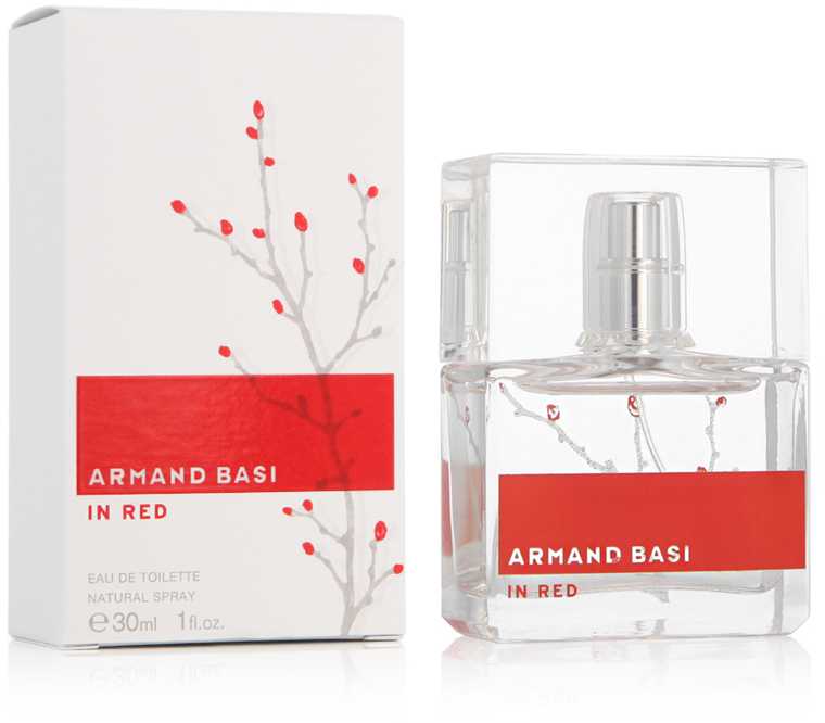 Armand Basi In Raudona EDT tualetinis vanduo moterims, 30 ml