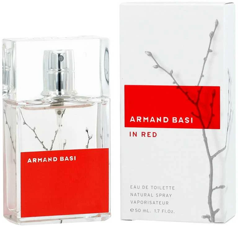 Armand Basi In Raudona EDT tualetinis vanduo unisex, 50 ml