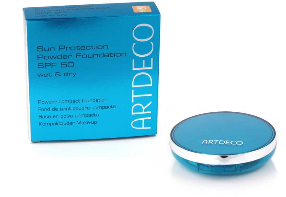 "Artdeco" apsauginis pudros pagrindas nuo saulės SPF50 90 Light Sand