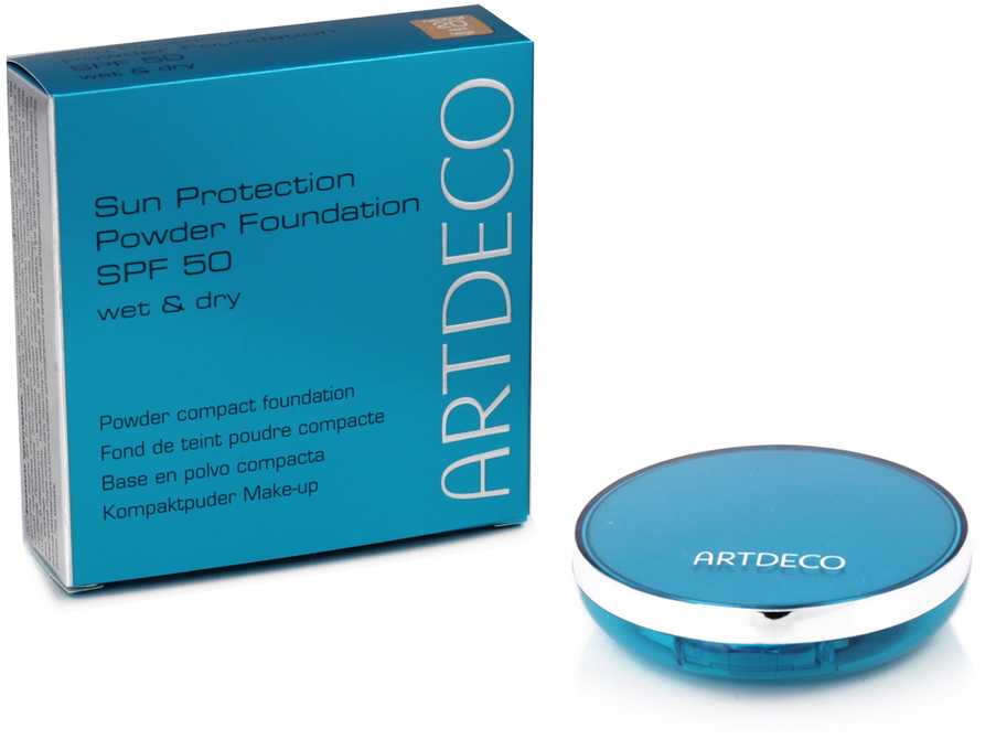 Artdeco Sun Prot Powder Found Wet Dry pudra su apsauga nuo saulės