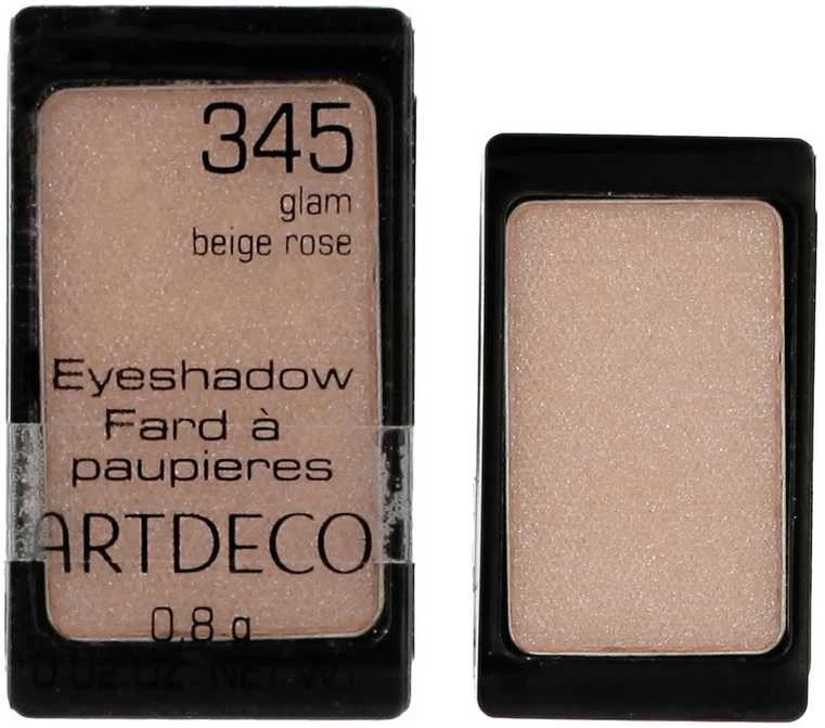 "Artdeco Glamour" akių šešėliai 345 Glam rusvai gelsvas Rose