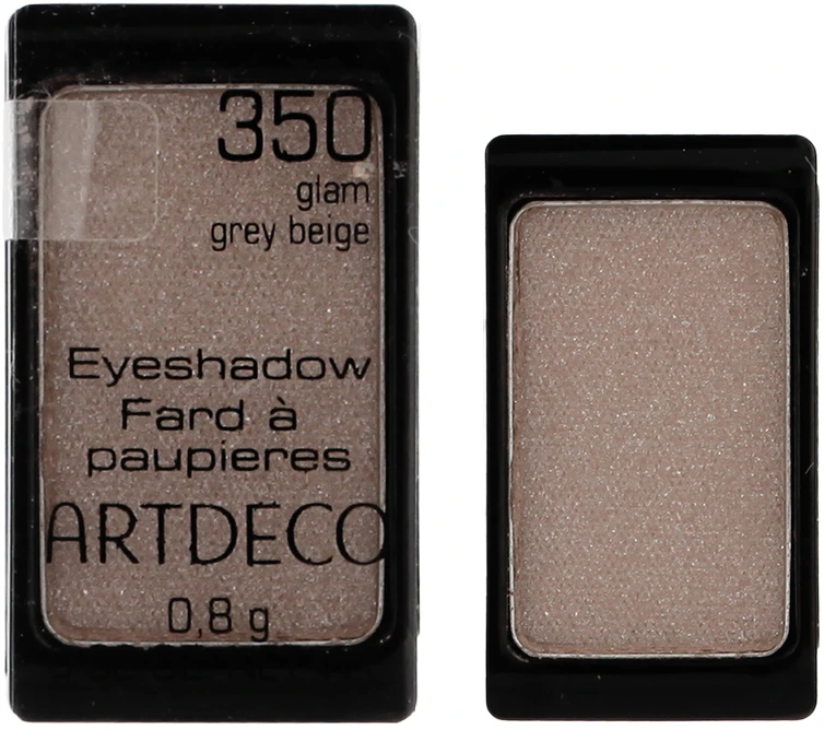 Artdeco Glittery eye shadow (Glamour Eyeshadow) 0.8 g, 350 Glam Pilkas rusvai gelsvas