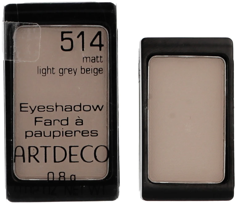 "Artdeco" akių šešėliai Matt 514 Matt Light Pilkas rusvai gelsvas