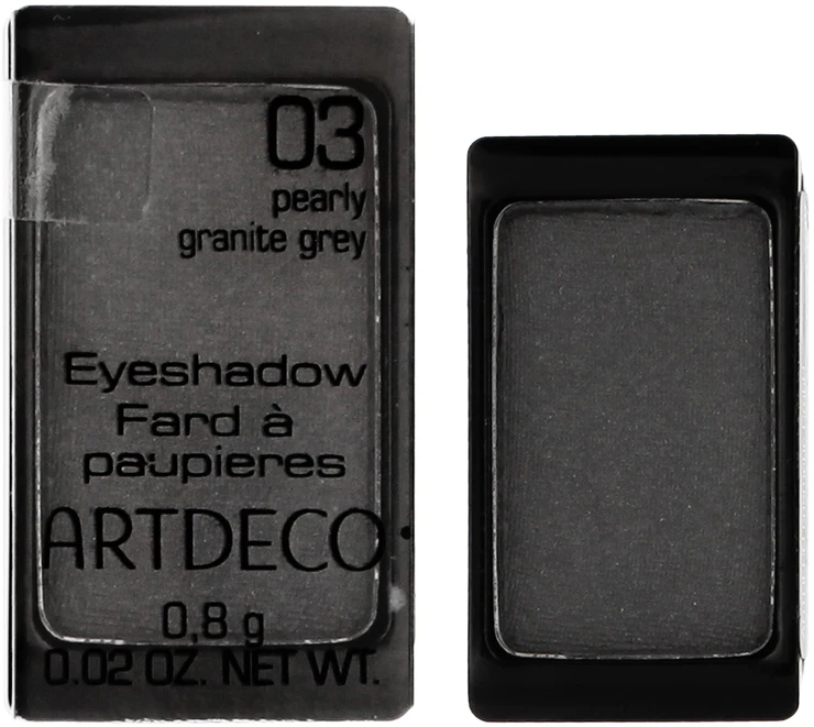 Artdeco Eyeshadow Pearl akių šešėliai, atspalvis: 03 Pearly Granite Pilkas, 0,8 g