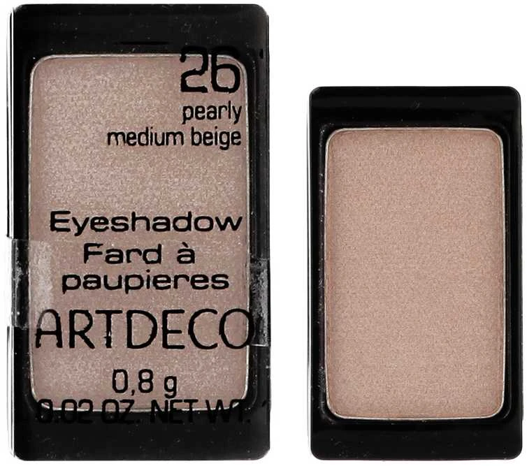 Artdeco Eyeshadow Pearl #26 Medium rusvai gelsvas, 0.8 g