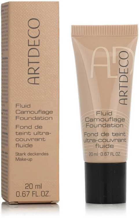 Artdeco Fluid Camouflage Base 24-Warm-Golden rusvai gelsvas, 20 ml