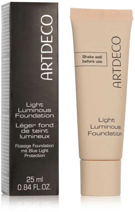 Artdeco ( Light Luminious Foundation), 25 ml, 6 Neutral / Light rusvai gelsvas
