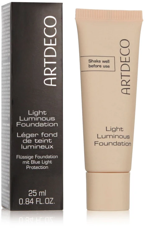 "Artdeco Light Luminous Foundation Warm-Warm Nude" makiažo pagrindas 25ml