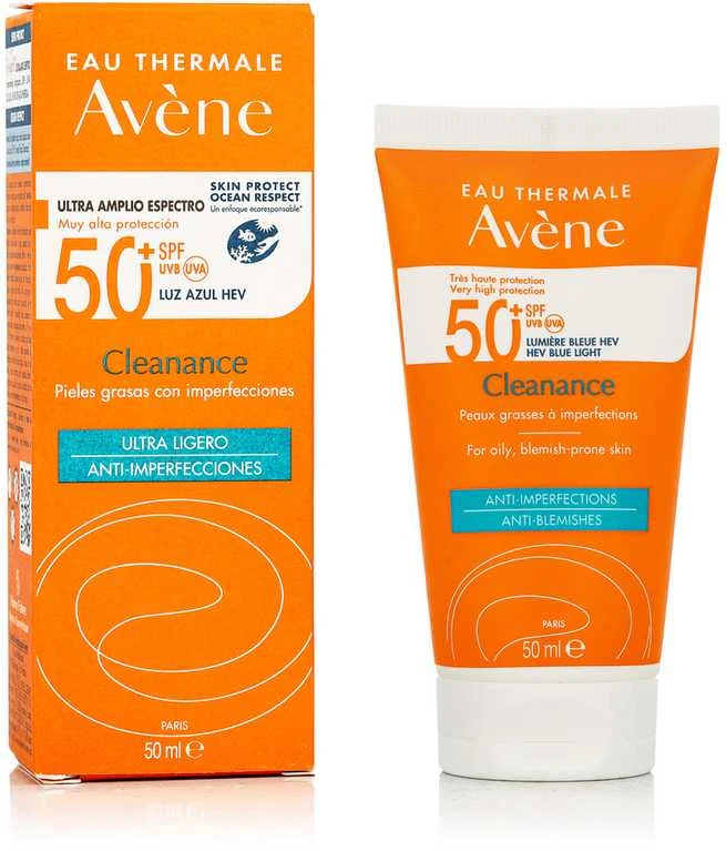 veido losjonas Avene Cleanance Spf 50, 50 ml