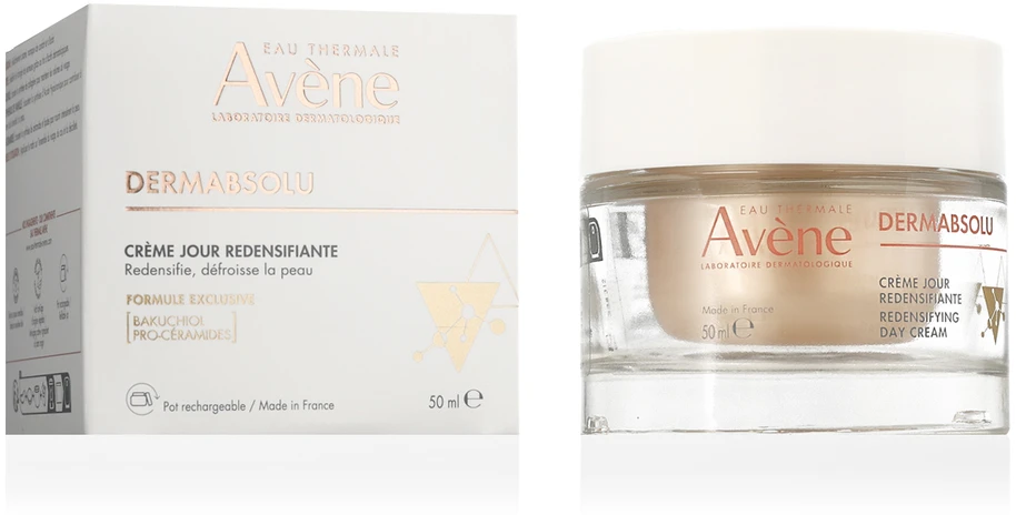 Avene Dermabsolu tankinantis dieninis kremas – sutvirtinantis dieninis kremas.