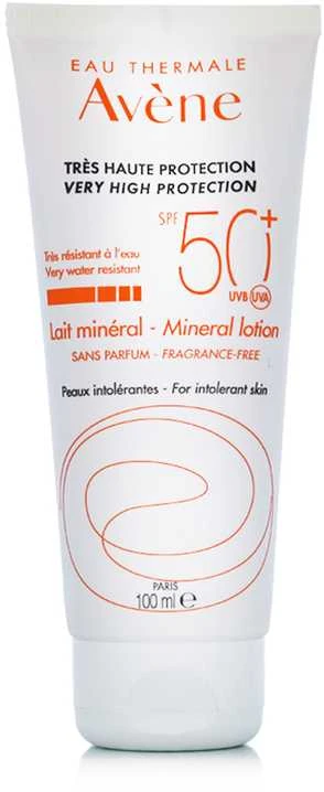 "Avene" labai aukštos apsaugos mineralinis laitas Spf 50+ 100ml