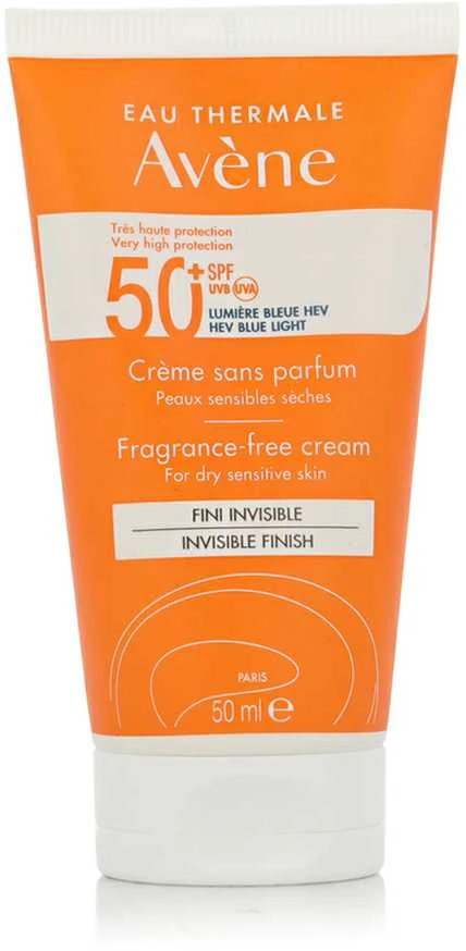 "Avène" bekvapis kremas su SPF 50+ 50ml