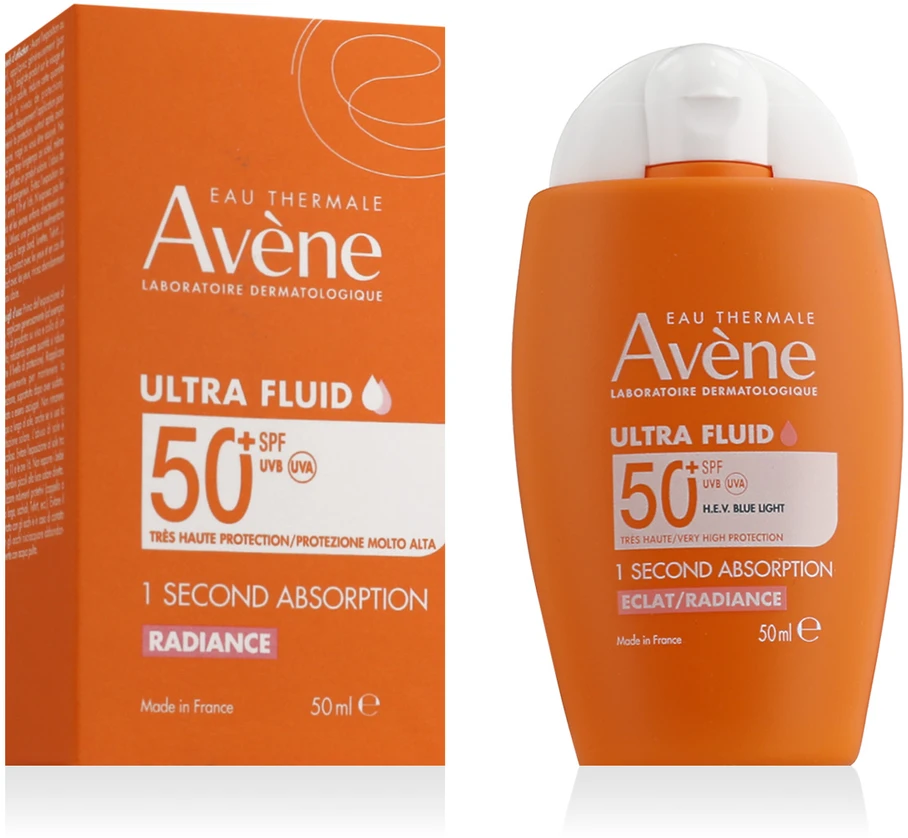 Avéne Ultra Fluid Radiance Spf50+, 50 ml