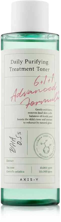 AXIS-Y Daily Purifying Treatment Toner Valomasis veido tonikas, 200 ml
