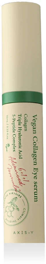 AXIS-Y Vegan Collagen Eye Serum Paakių serumas su kolagenu, 10 ml