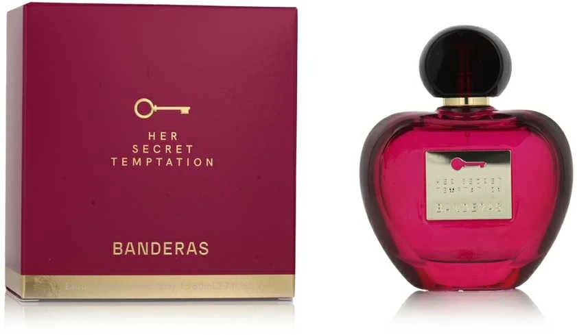 Antonio Banderas Her Secret Temptation EDT tualetinis vanduo moterims, 80 ml