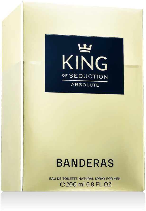 Antonio Banderas Banderas King of Seduction Absolute EDT tualetinis vanduo vyrams, 200 ml