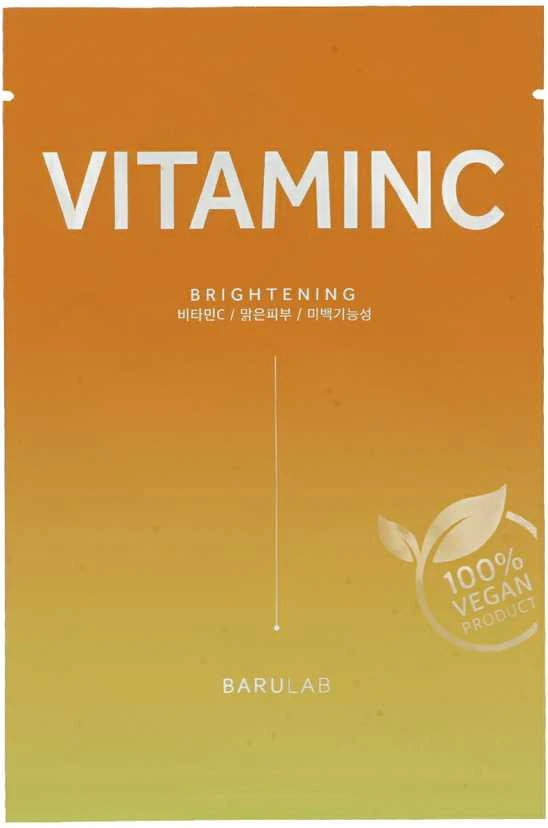 Barulab Vitamin C Brightening The Clean skaistinamoji veido kaukė, 23 g