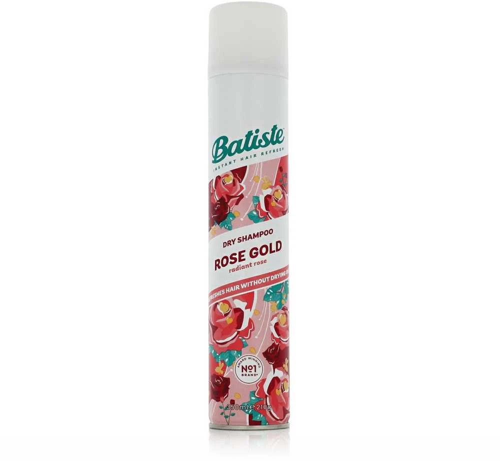 Batiste Rose Gold Sausas šampūnas moterims, 350 ml