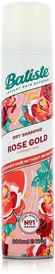 Batiste Rose Gold Sausas šampūnas moterims, 200 ml