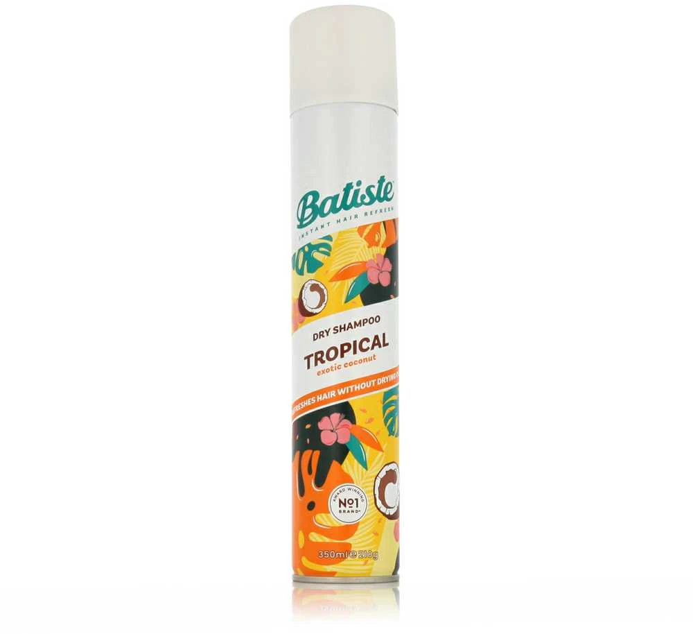 Batiste Tropical Sausas šampūnas sausas šampūnas, 350 ml