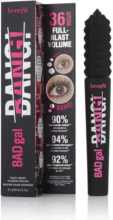 Antakių gel. Benefit Badgal Bang Volumiz