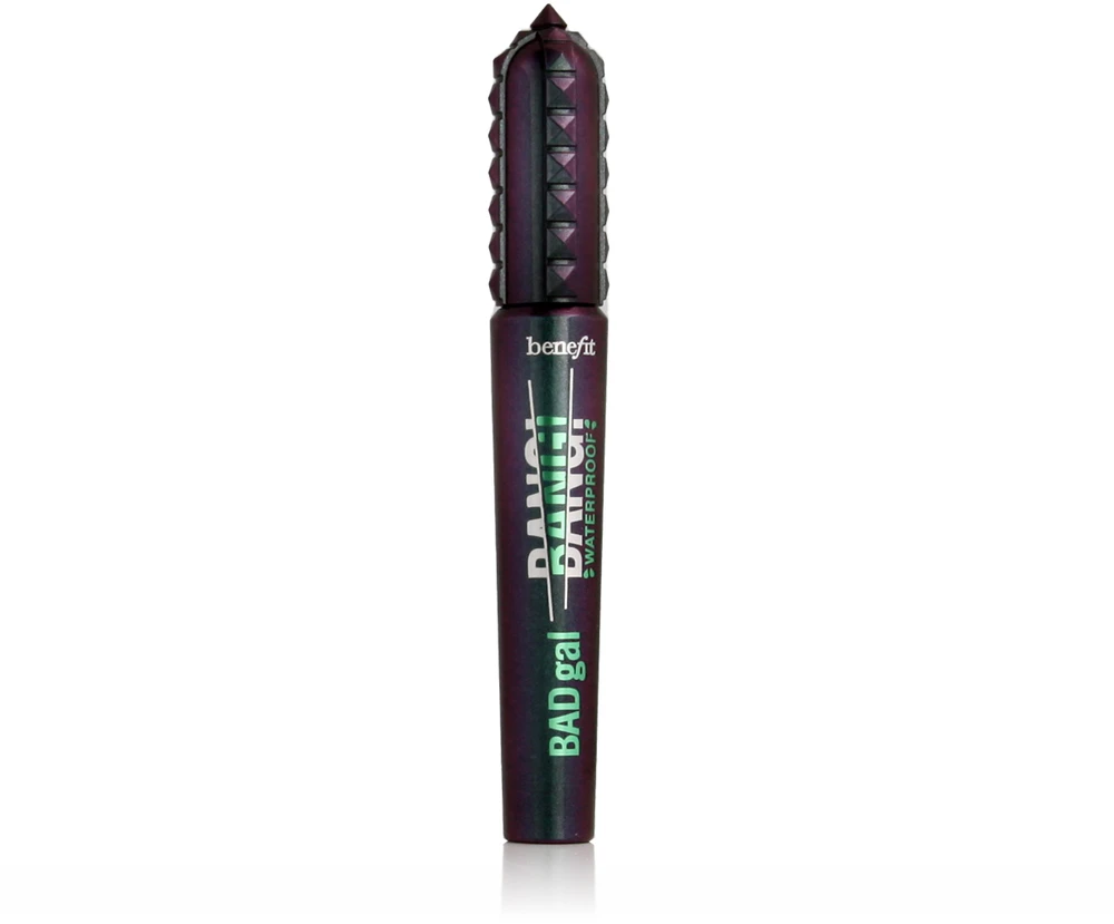 Benefit Bad Gal BANG! Atsparus vandeniui Volumizing Blakstienų tušas vandeniui atsparus tankinamasis blakstienų tušas, atspalvis: Intense Pitch Juodas, 8,5 g