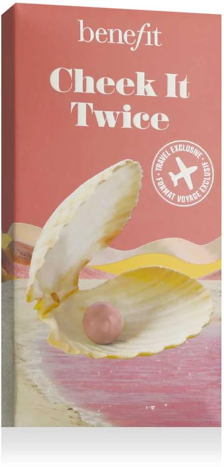 Benefit Shellie Blush Travel Exclusive skaistalai, 2 x 6 g