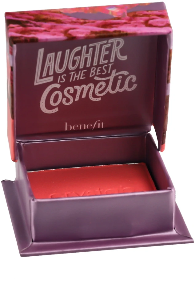 Benefit Crystha Mini Silky-Soft Powder Blush skaistalai, atspalvis: Strawberry Rožinė, 2,5 g