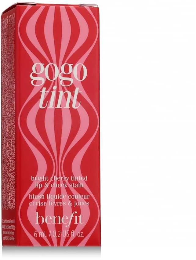 Benefit Gogotint lūpų ir skruostų dažai, atspalvis: Cherry, 6 ml