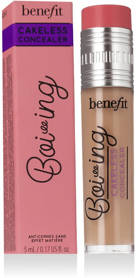 Benefit Boi-ing Cakeless Maskuoklis skystas maskuoklis, atspalvis: 2 Fair Warm, 5 ml