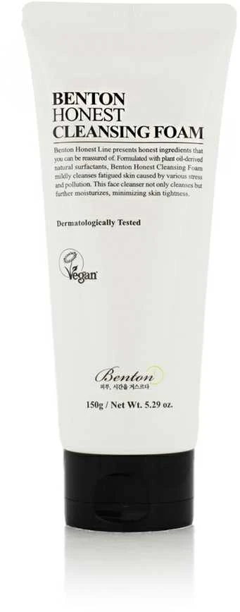Benton Honest valomosios putos, švelnus veido prausiklis, 150 g