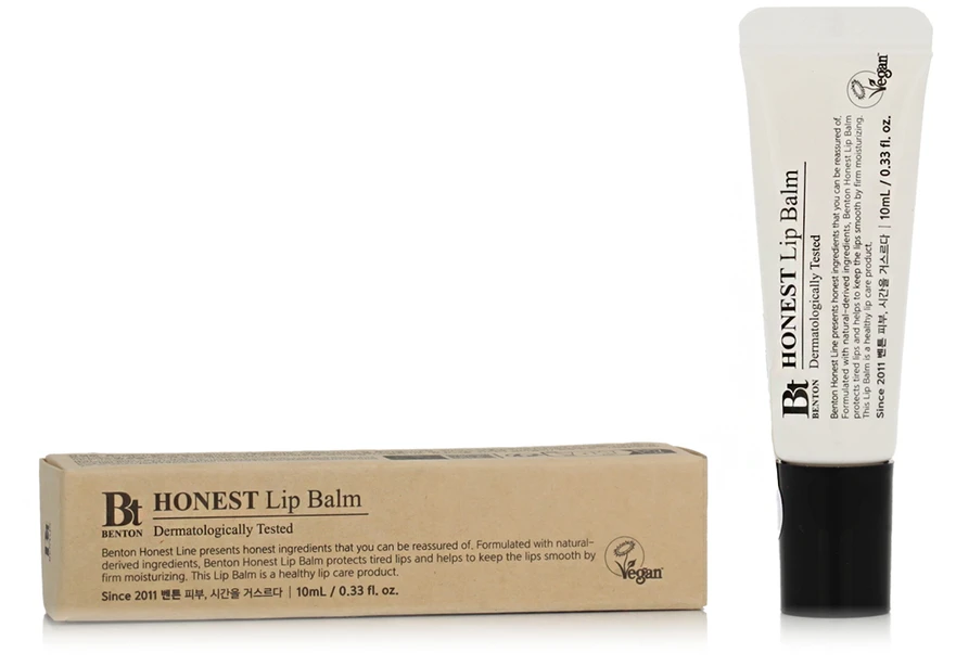 Benton Honest Honest Lūpų balzamas maitinamasis lūpų balzamas, 10 ml