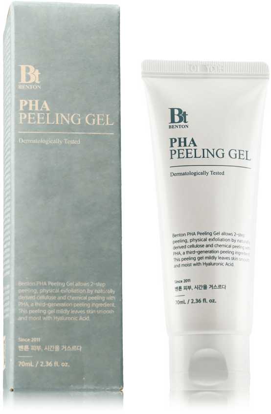 Veido gelis nuo pleiskanų Benton PHA (70 ml)