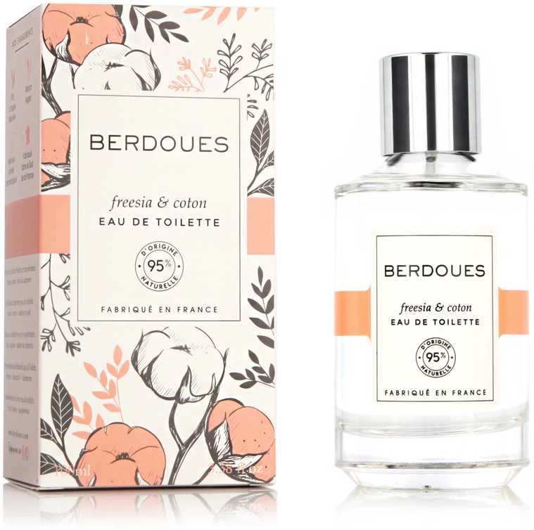 Parfums Berdoues Freesia & Coton EDT tualetinis vanduo unisex, 100 ml