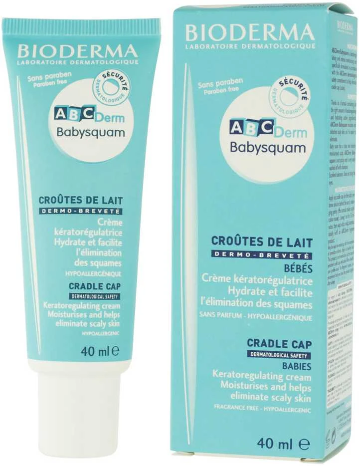 BIODERMA ABCDerm Babysquam Body Kreminis vaikams, 40 ml