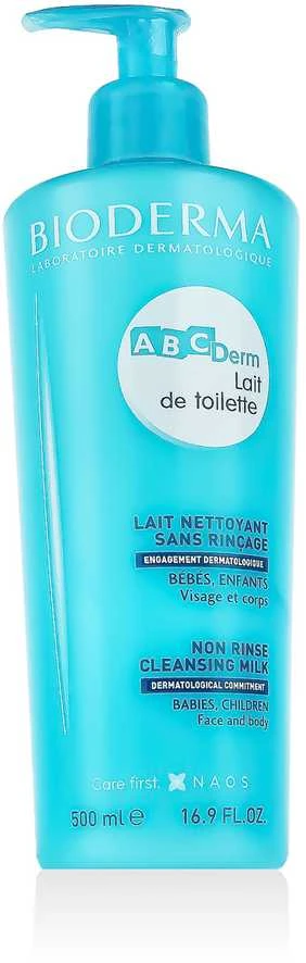 BIODERMA ABCDerm Non Rinse Cleansing Milk Valomasis pienas