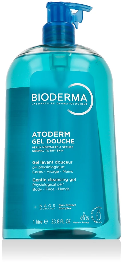 Bioderma Atoderm Gel Douche Dušo želė sausai ir jautriai odai, 1000 ml